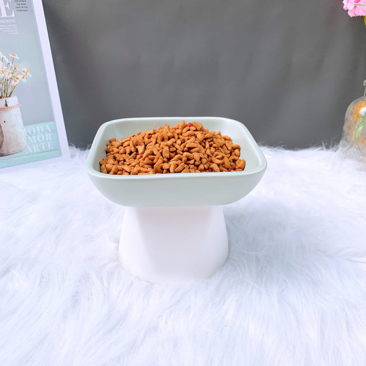 Cat Bowl Ceramic Protect Cervical Vertebra Cat Food
