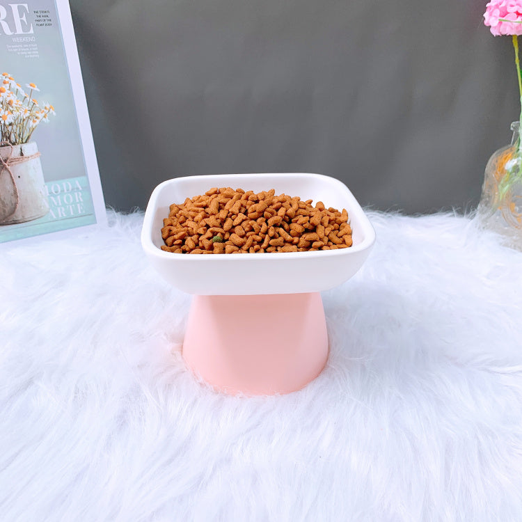 Cat Bowl Ceramic Protect Cervical Vertebra Cat Food