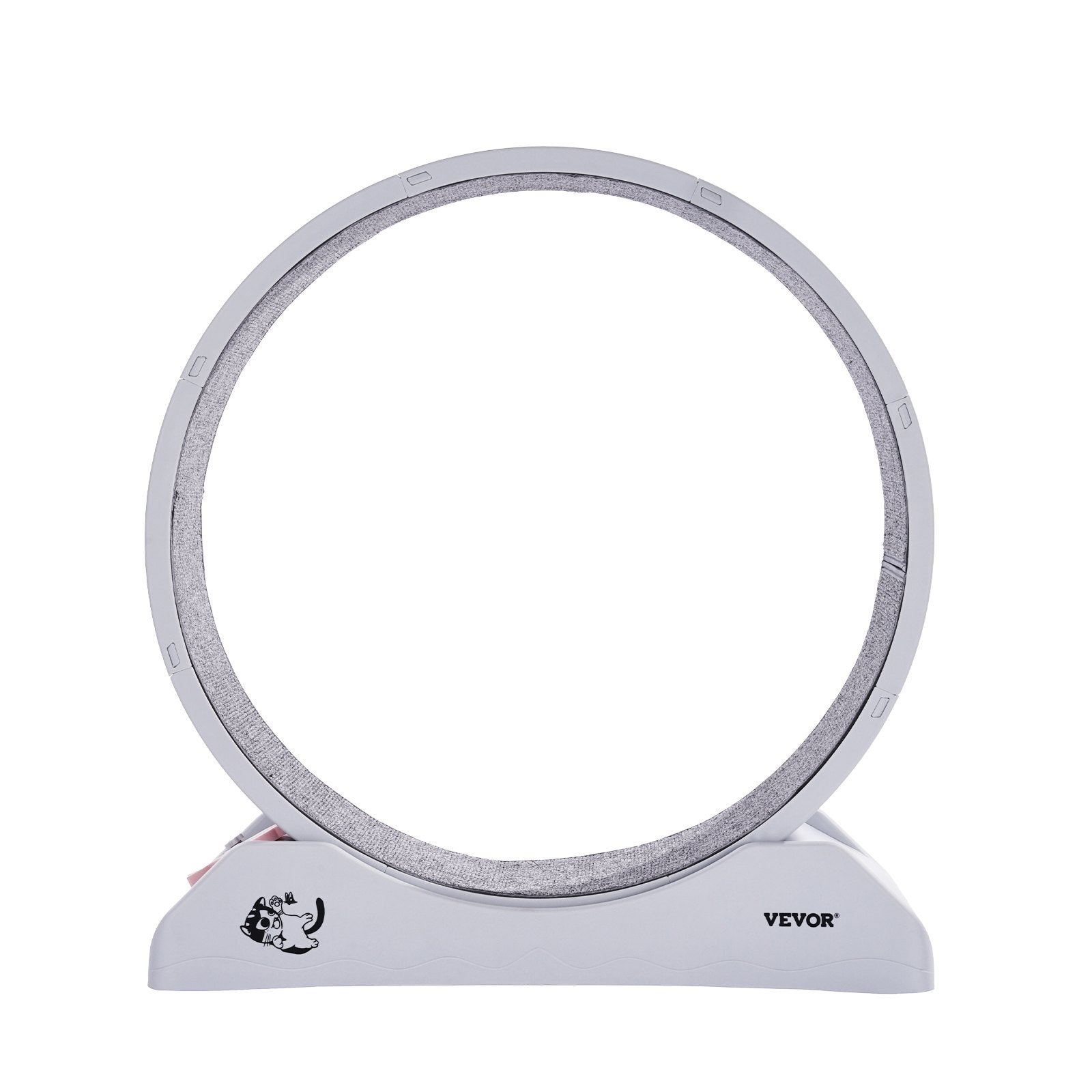 Cat Exercise Wheel 31.5 In Large Indoor Cat Running Wheel Treadmill White