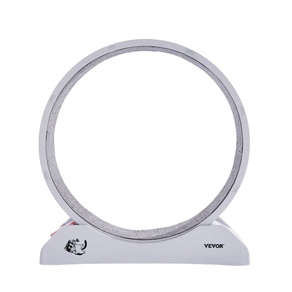 Cat Exercise Wheel 31.5 In Large Indoor Cat Running Wheel Treadmill White