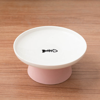 Protective Ceramic Cat Food Bowl