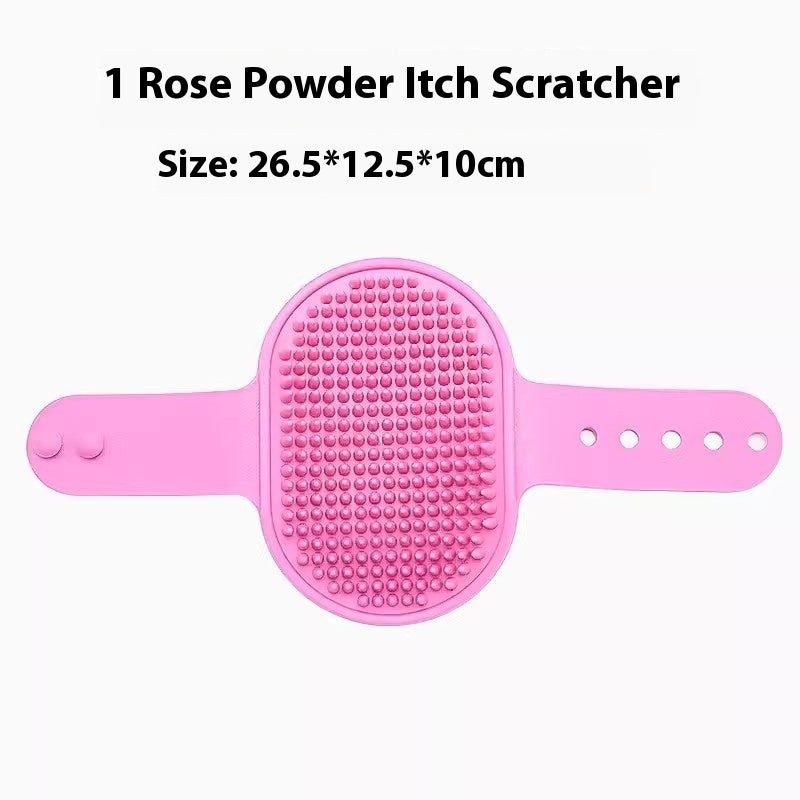 Cat Itching Device Silicone Cat Scratch Board Relieving Stuffy