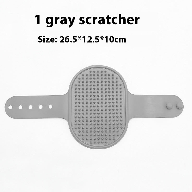 Cat Itching Device Silicone Cat Scratch Board Relieving Stuffy