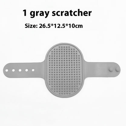 Cat Itching Device Silicone Cat Scratch Board Relieving Stuffy