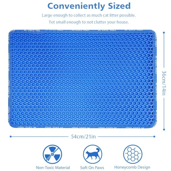 Cat Litter Mat, Kitty Litter Trapping Mat