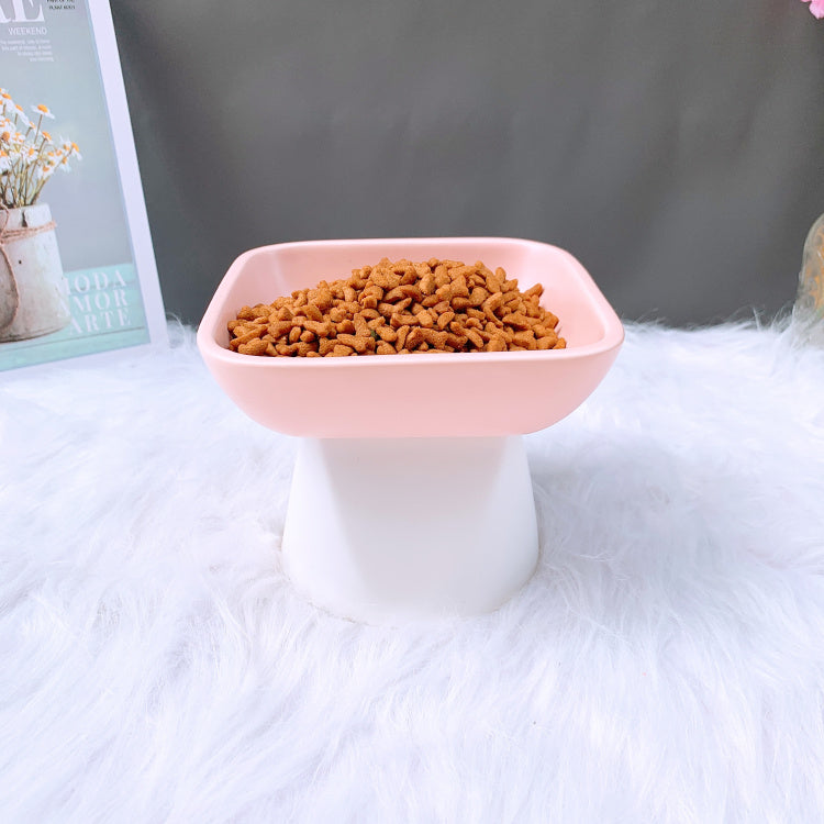 Cat Bowl Ceramic Protect Cervical Vertebra Cat Food