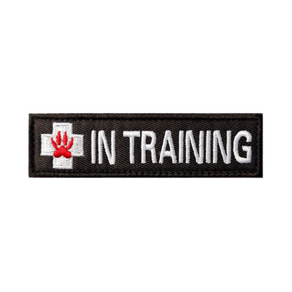 K9 Military Dog Rescue Dog Embroidered Velcro Badge